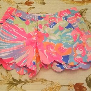 EUC Lilly Pulitzer Buttercup Shorts